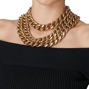 Carolina Herrera
Goldtone Multi-Chain Necklace